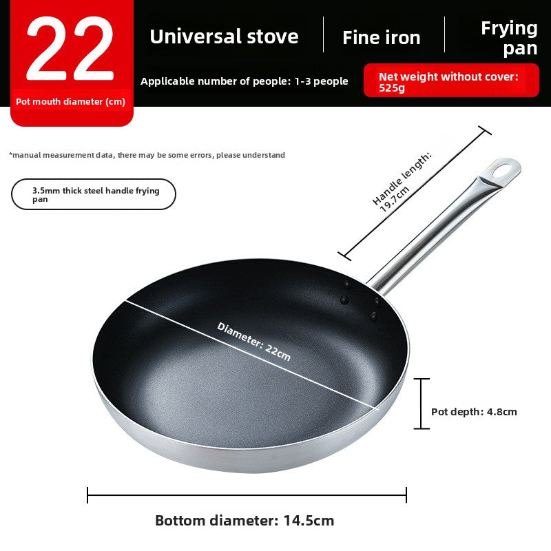 Nonstick Frying Pan for Easy Daily Home Kitchen Cooking Use