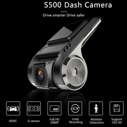 HD USB Car DVR Driving Recorder Camera with Loop Record
