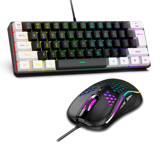 Wired Gaming Keyboard and Mouse for Enhanced Performance