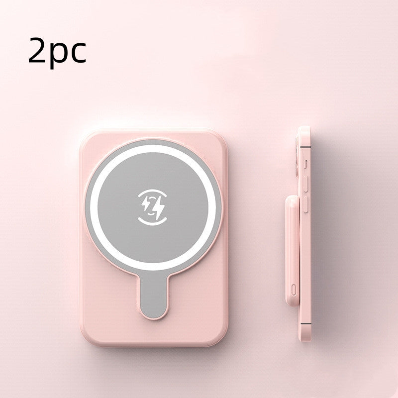 Buy Portable 5000mAh Magnetic Wireless Power Bank Fast Charging