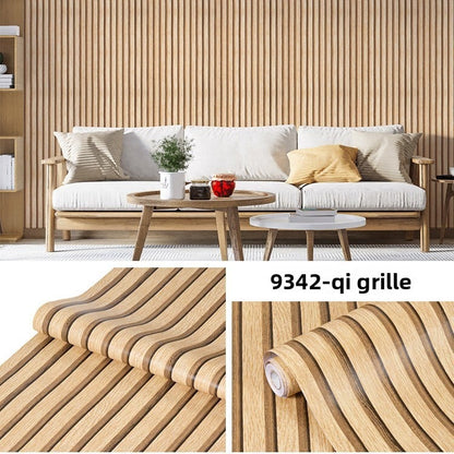 Imitation Grille Background Wall Wallpaper for Home Decor