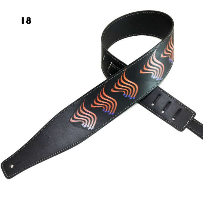 Buy Color Printing Folk Guitar Shoulder Strap Musical Accessory