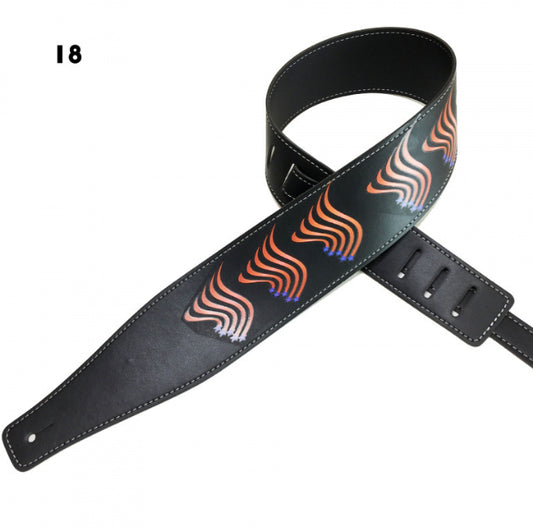 Buy Color Printing Folk Guitar Shoulder Strap Musical Accessory