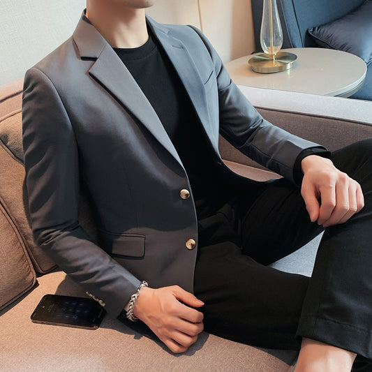 Buy Premium Mens Wool Suit Jacket for Fall & Winter Office Style