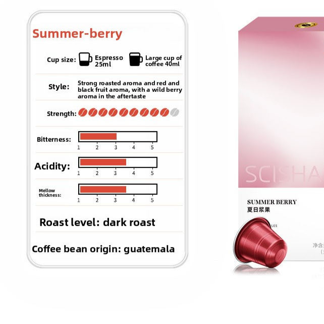 Swiss Imported Coffee Capsules for Nespresso Machines Pack