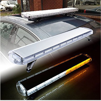 88LED Roof Mount Strobe Warning Light Bar