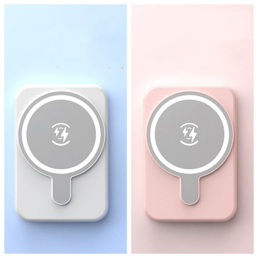 Buy Portable 5000mAh Magnetic Wireless Power Bank Fast Charging