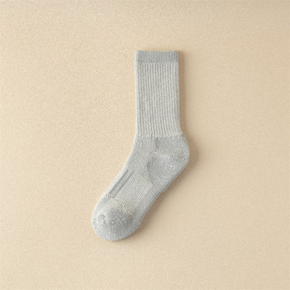 Wool Blend Socks for Outdoor Winter and Daily Comfort Wear