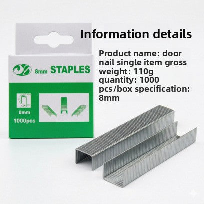 8-10-12mm Woodworking Decoration Manual Pneumatic Nail