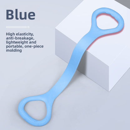 8-Shaped Silicone Resistance Band for Yoga and Training