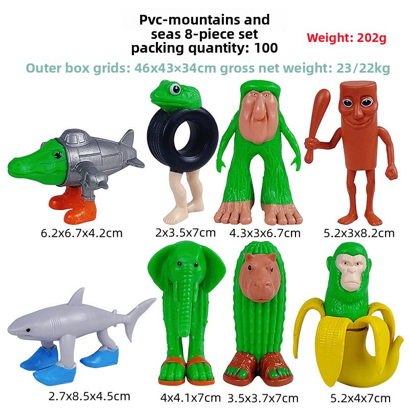 8 Types of Shan Hai Jing Figures