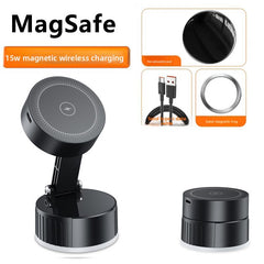 15W Wireless Charging Black Foldable