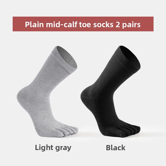 Women's Merino Wool Five-Toe Sports Socks Warm Daily Wear