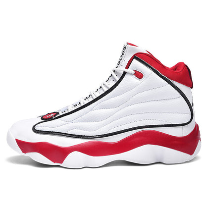Thick Bottom Wear-resistant High-top Basketball Shoes