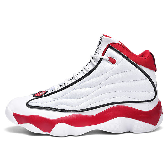 Thick Bottom Wear-resistant High-top Basketball Shoes