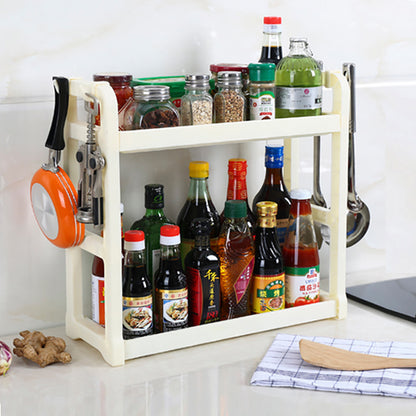Kitchen Storage Shelving Multilayer Organizer for Supplies