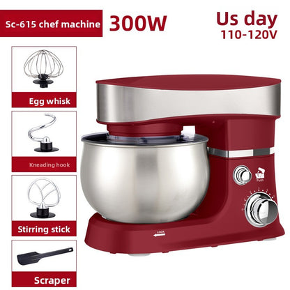 Multi-functional 3L Stand Food Mixer with Dough Hook