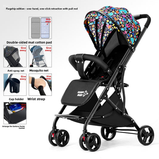 Baby Stroller for Safe City Walks and Daily Travel Comforts