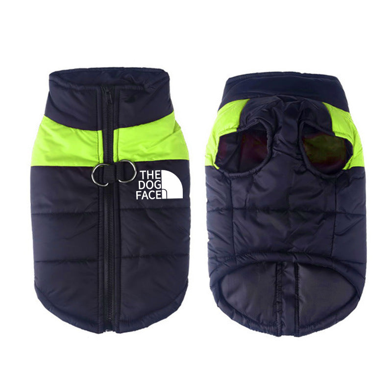 Winter Thermal Vest – Waterproof Dog Clothes for Cold Weather