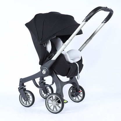 Baby Stroller with Car Seat for Safe Family Travel and Care