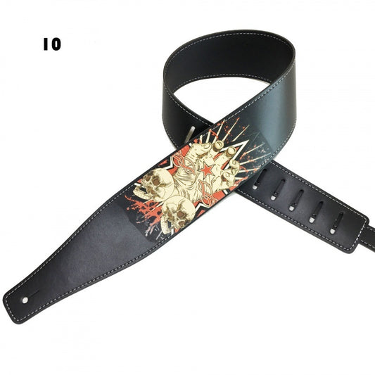 Buy Color Printing Folk Guitar Shoulder Strap Musical Accessory