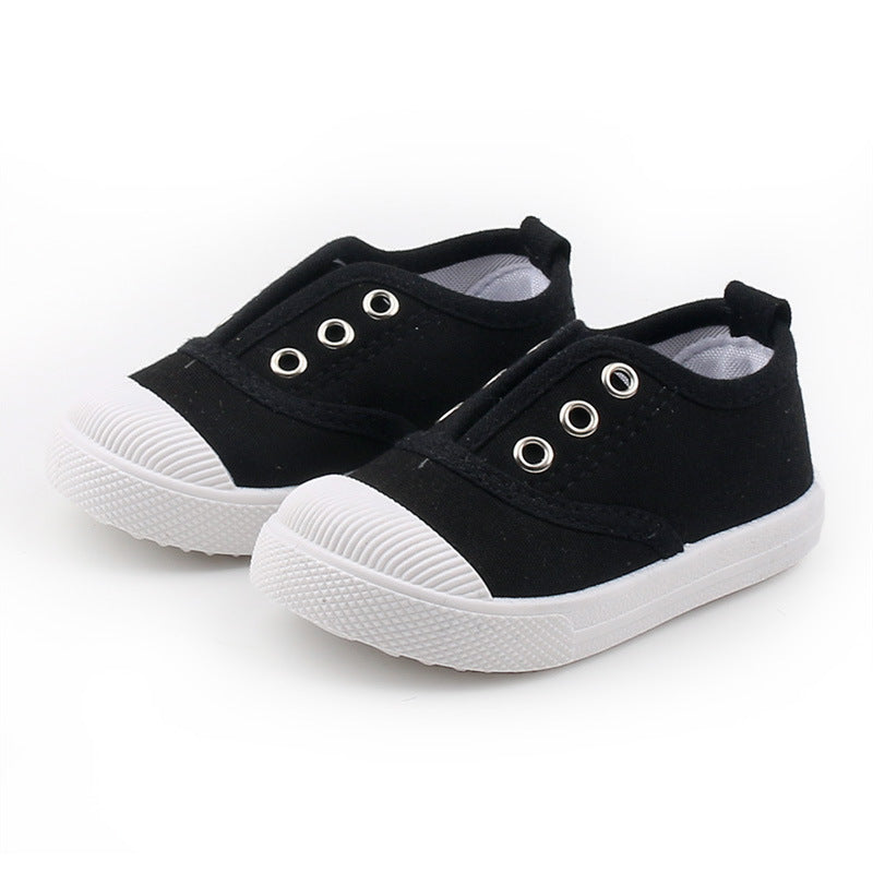 Kids Soft-Soled Canvas Indoor Shoes