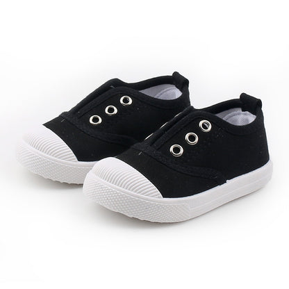 Kids Soft-Soled Canvas Indoor Shoes