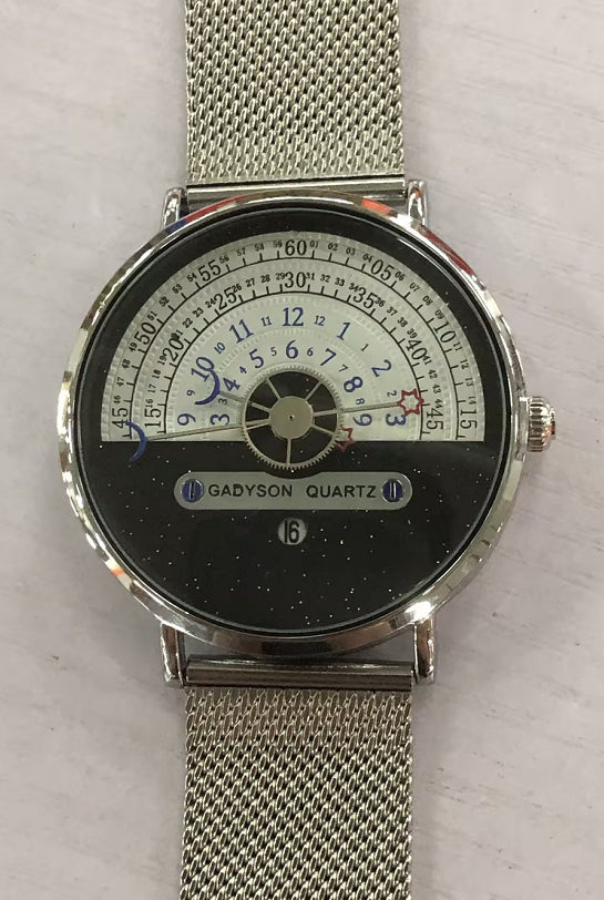 Luxury Mens Watch M-1288 Creative Dial Wristwatch
