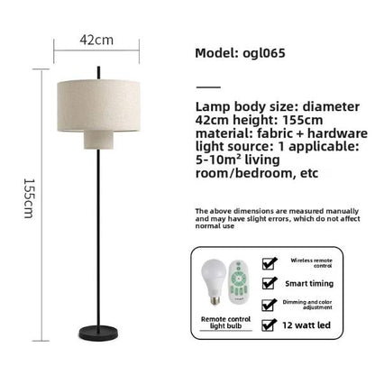 Nordic LED Floor Lamp for Modern Living Room and Bedroom