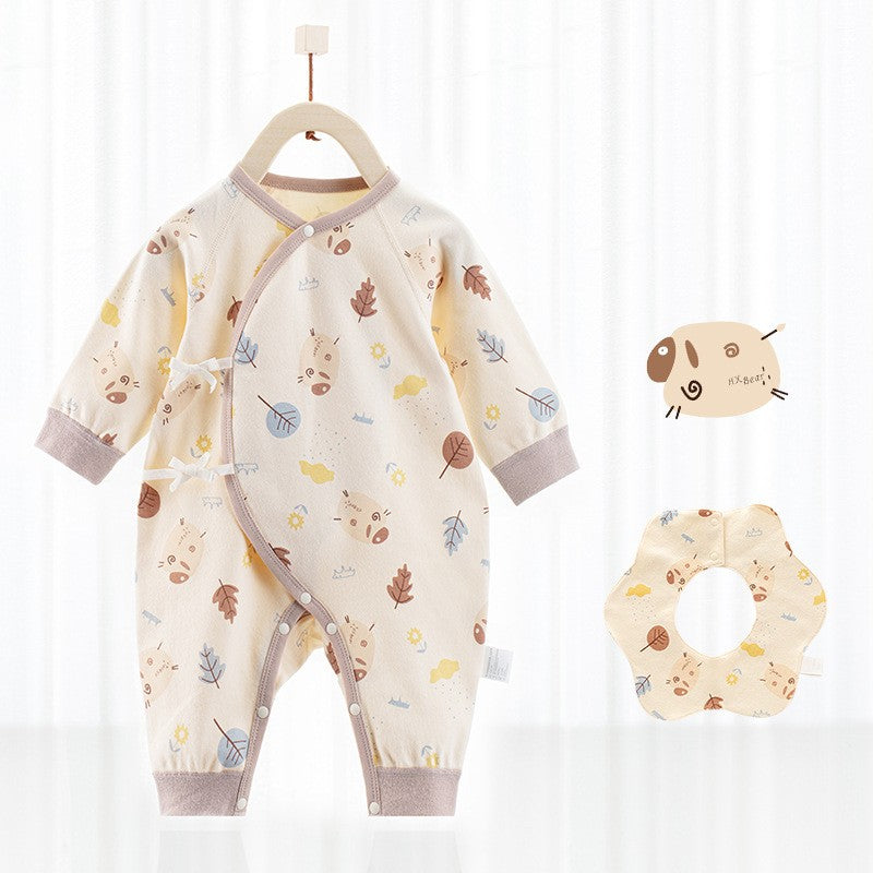 Baby One-Piece Cotton Romper – Soft & Comfortable for Infants