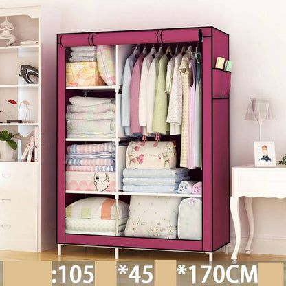 Single Dormitory Dust Closed Wardrobe – Compact Storage