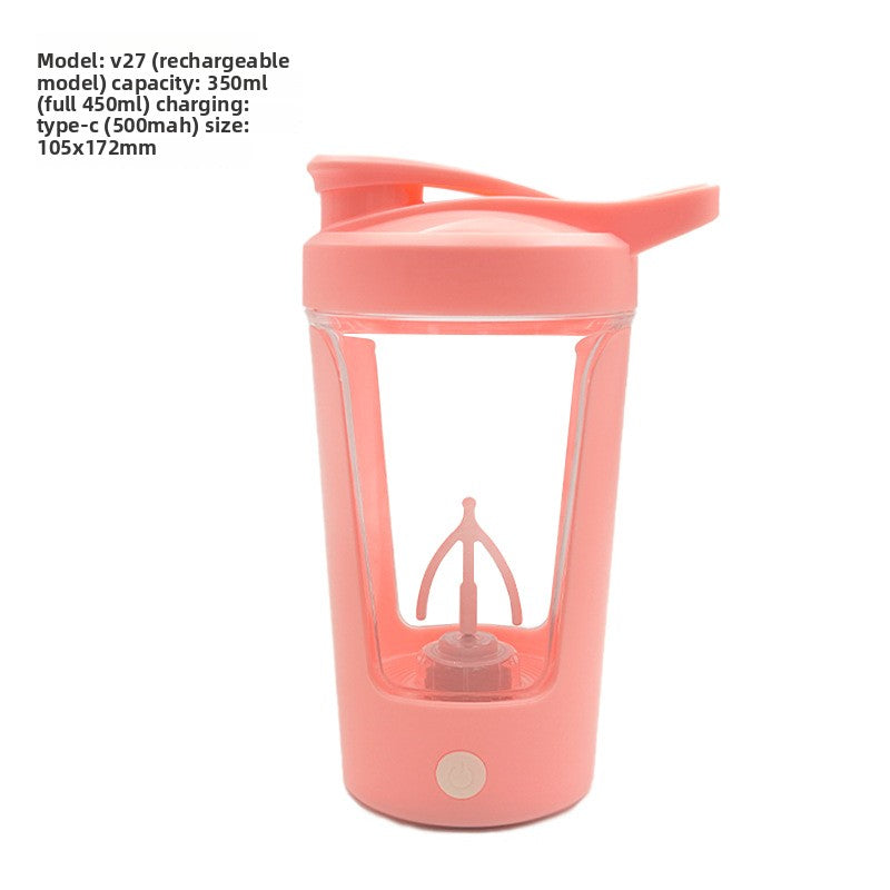 Electric Protein Shaker Cup with Mixing Function Smooth Mix