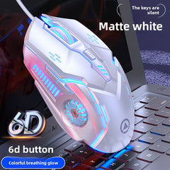 White Rainbow Glow 6D Silent