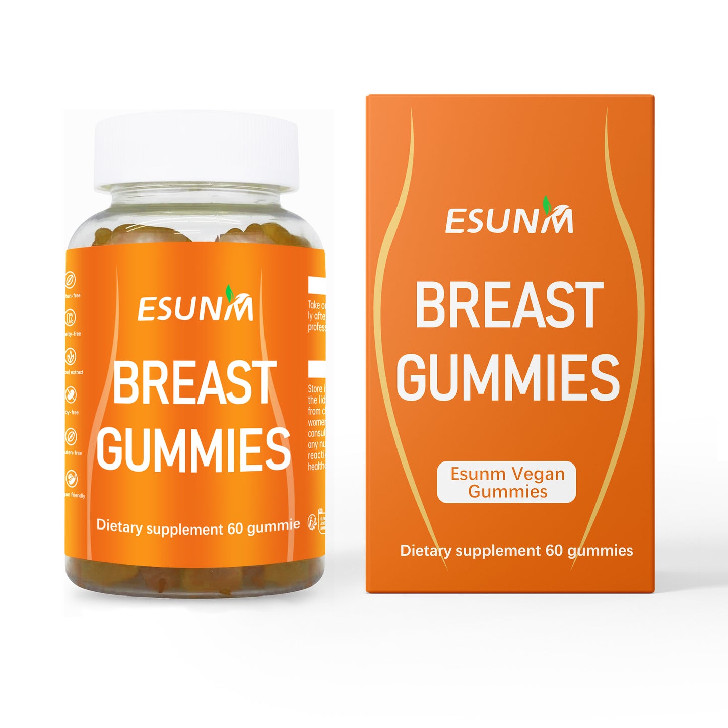 Gummy Bear Gummies Tablets 60 Pack Daily Body Supplement