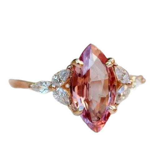 Buy Light Luxury Zircon Ring Sophisticated High End Jewelry