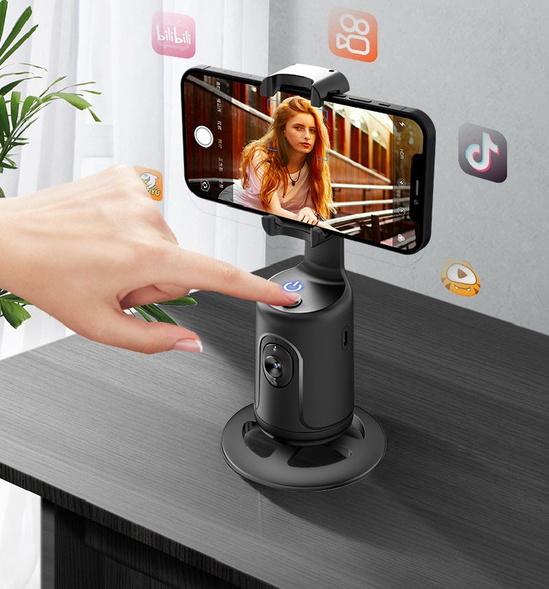 Buy 360 Auto Face Tracking Gimbal for Vlog Live & Video Shoot