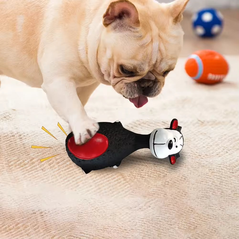 4pcs Cute Latex Dog Chew Toys with Sound for Puppies