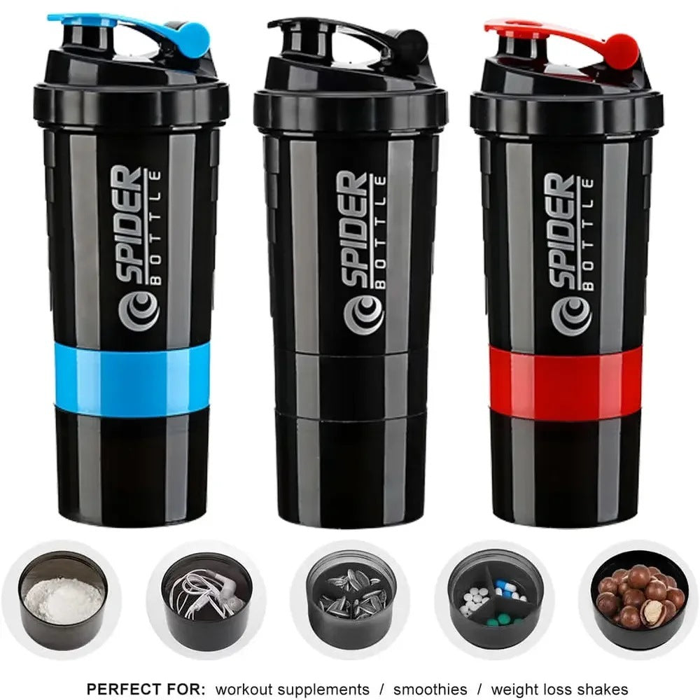 550ml Mixing Shaker Bottle for Smooth Protein Drinks Daily