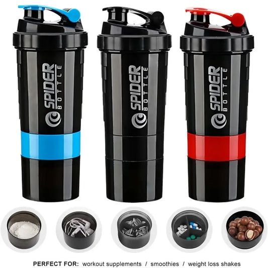 550ml Mixing Shaker Bottle for Smooth Protein Drinks Daily