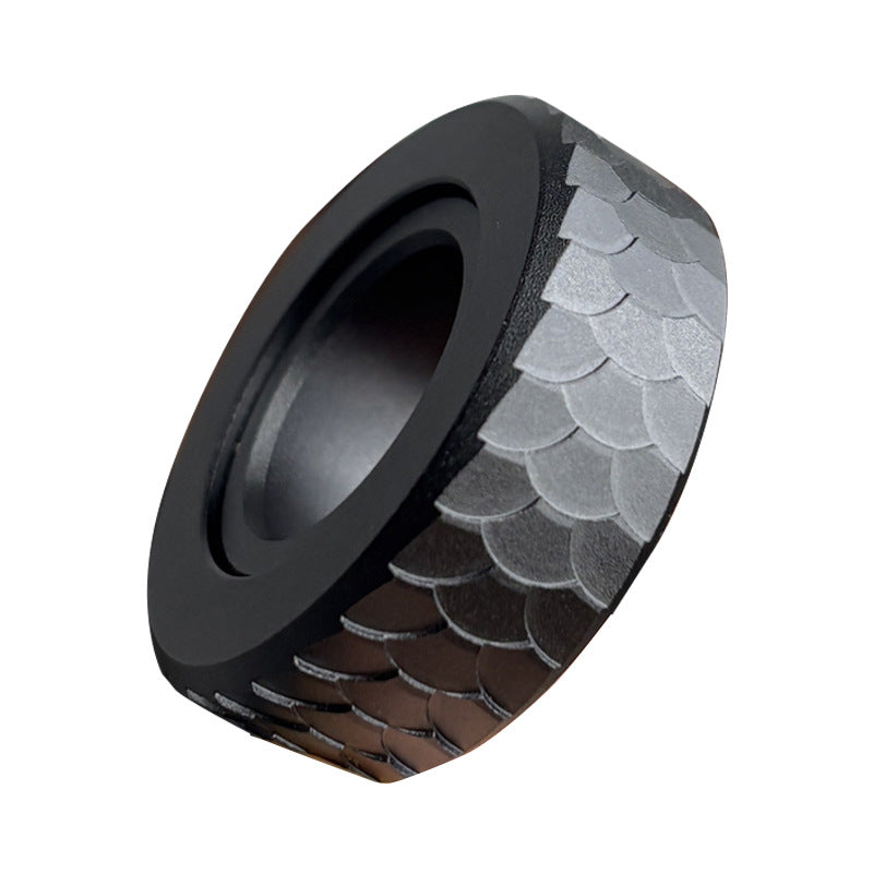 Magnetic Fidget Spinner Ring for Stress Relief and Fun Play