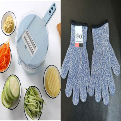 Buy 8 In 1 Mandoline Vegetable Slicer with Peeler & Grater Pro