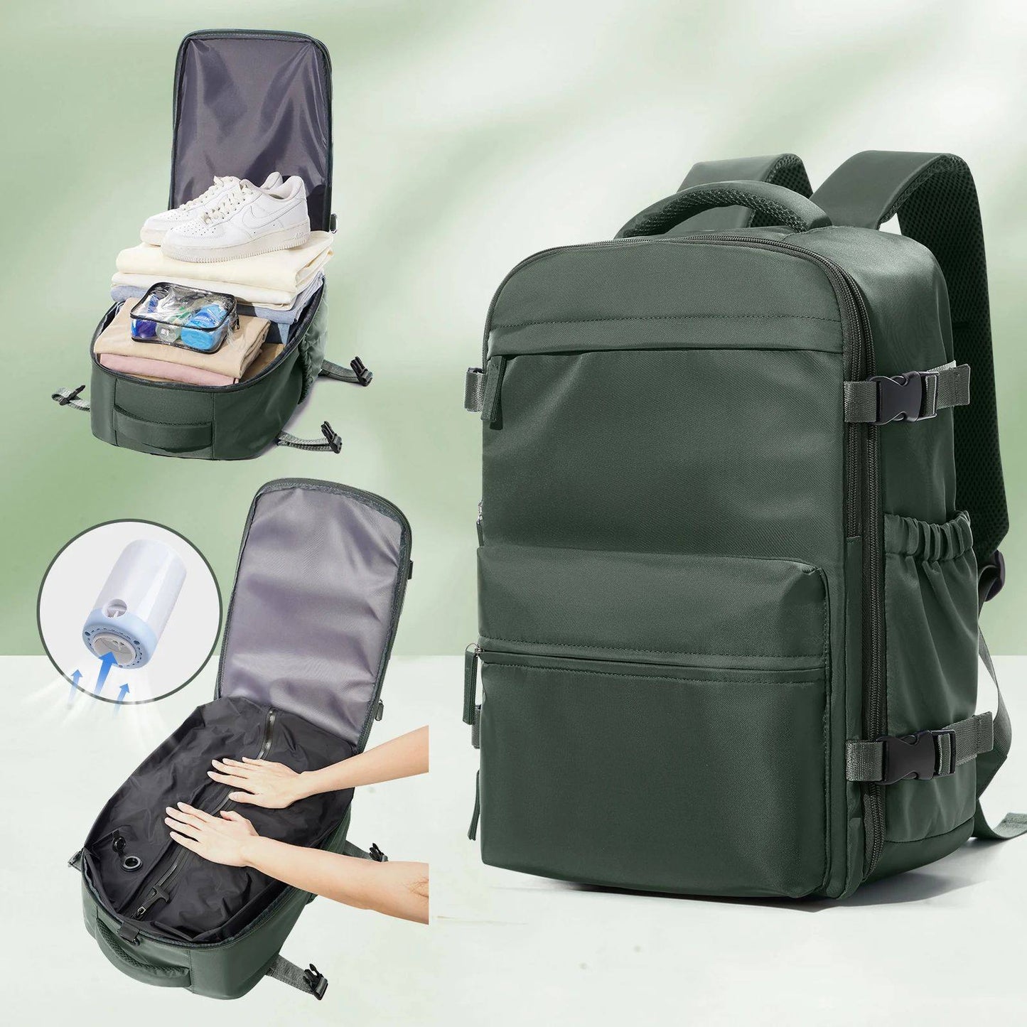 Large Capacity Travel Backpack Bag for Men Work Trips Daily