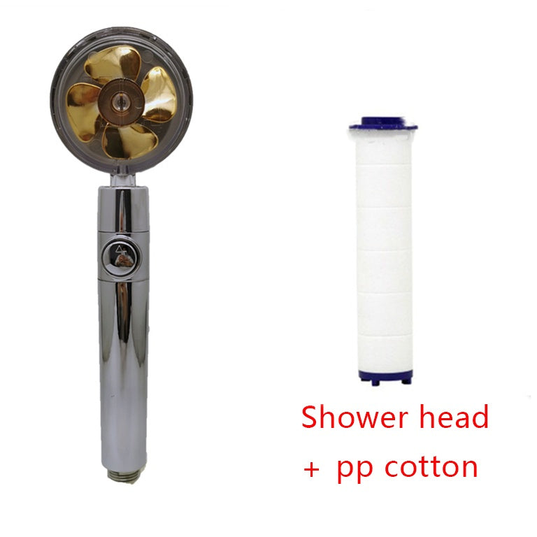 Buy Shower Head Water Saving – 360° Rotating ABS Rain Nozzle
