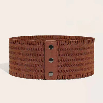 Buy Retro-Style Versatile Elastic Waist Belt for Women Fashion