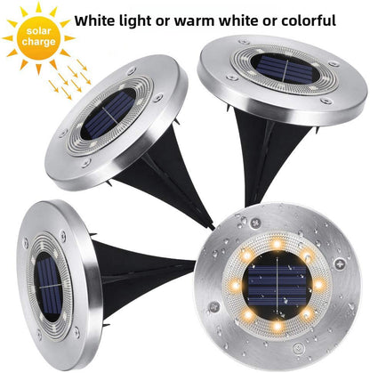 8LED Solar Powered Light