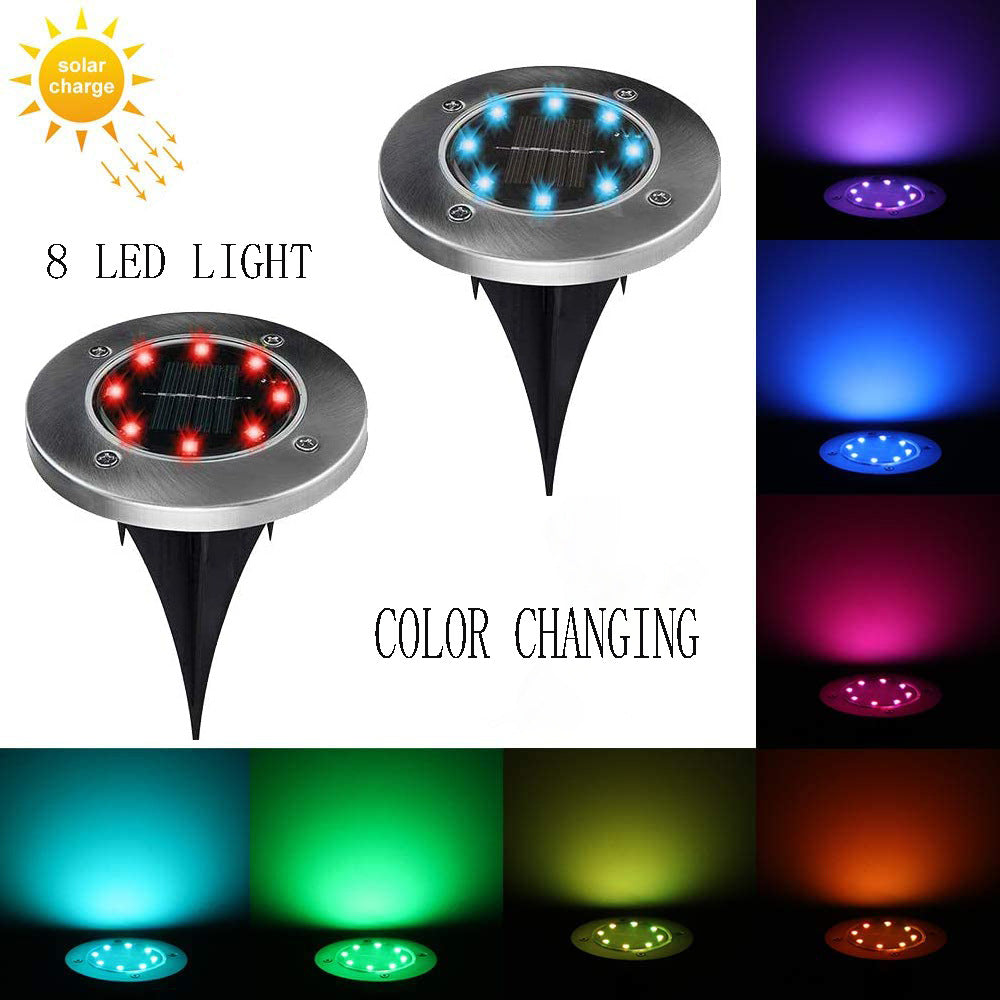 8LED Solar Powered Light