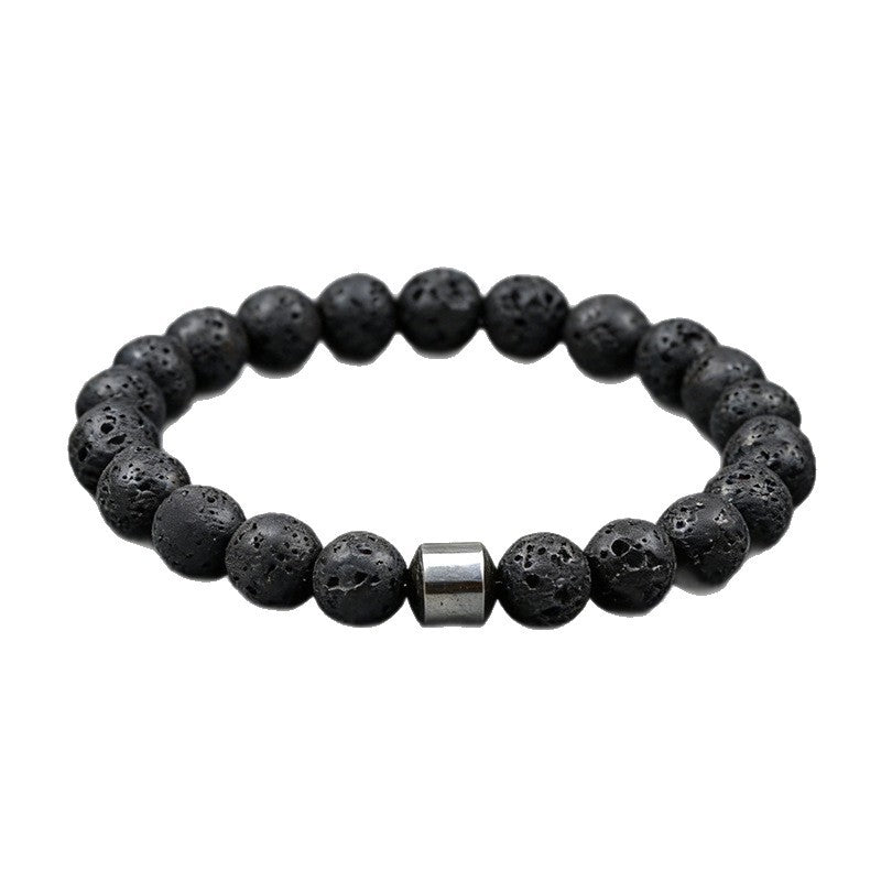 8mm Natural Stone Bracelet Handmade Round Beads
