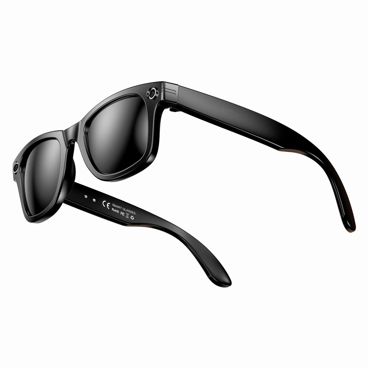 8MP AI Smart Glasses with Camera Translation and Anti-Shake Video Recording