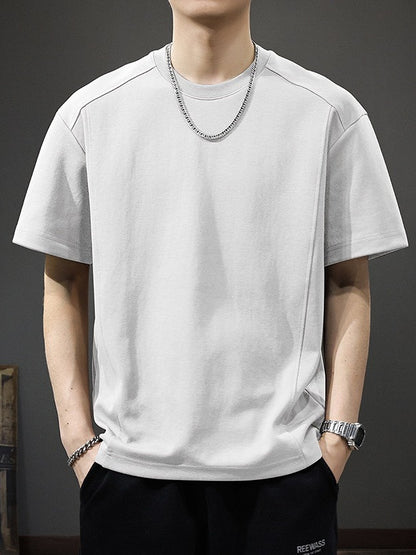8XL Large Size Round Neck Short-Sleeve