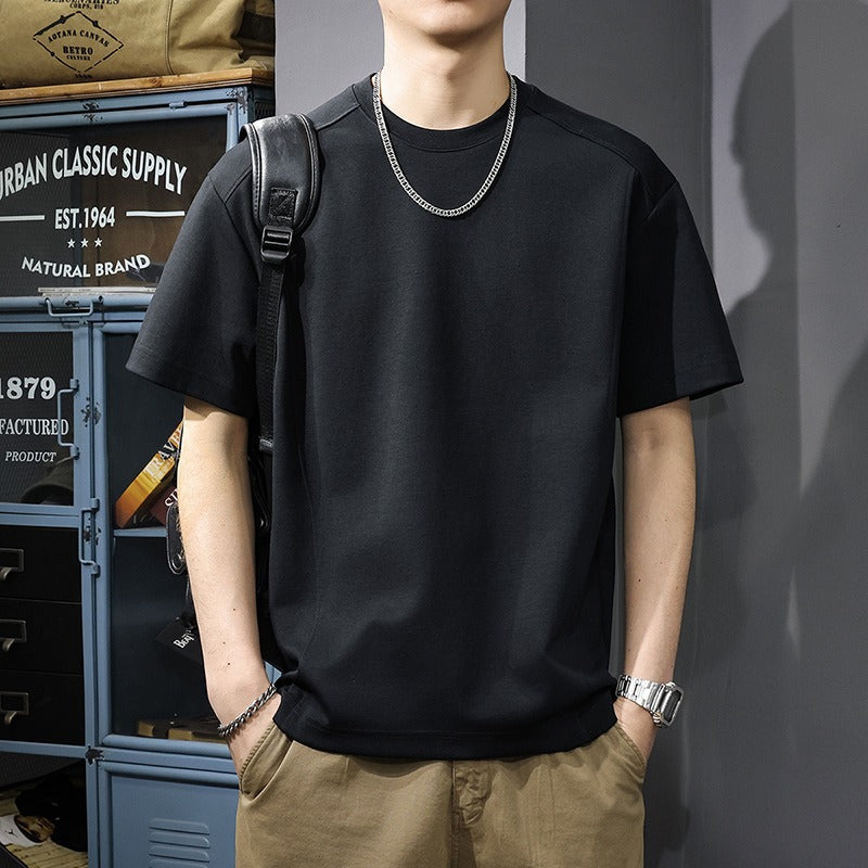8XL Large Size Round Neck Short-Sleeve